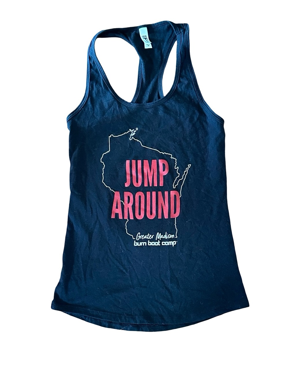 Burn Boot Camp Black Tank Top